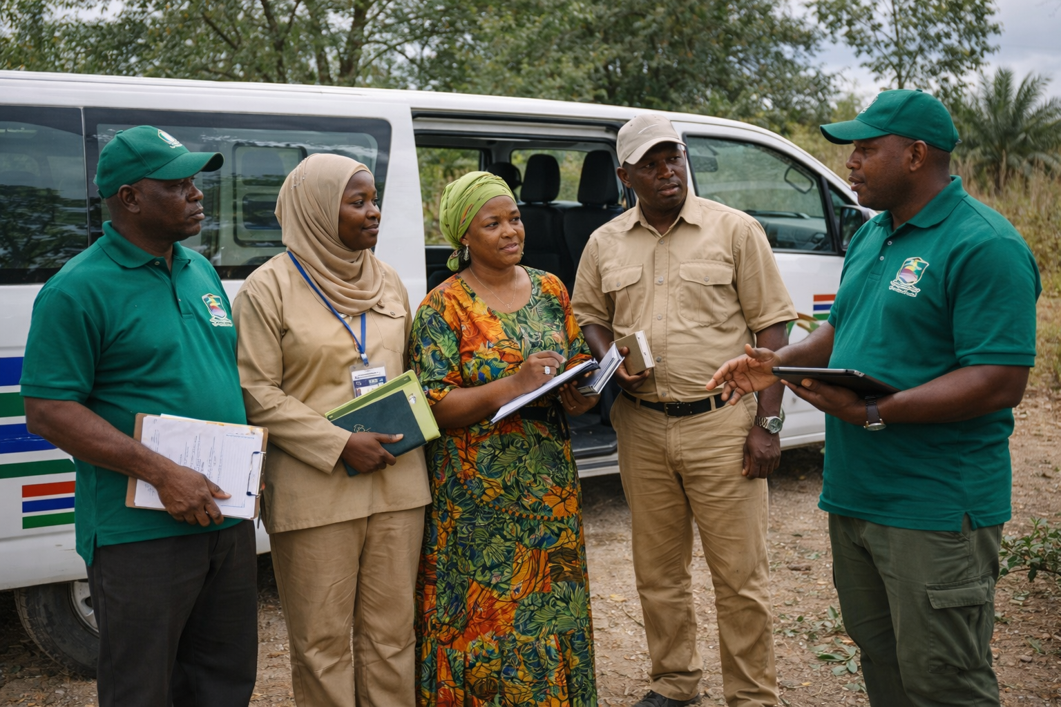 DoCD Staff Preparing for a Field Trip